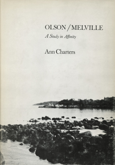 Ann Charters. Olson / Melville: A Study in Affinity (1968).