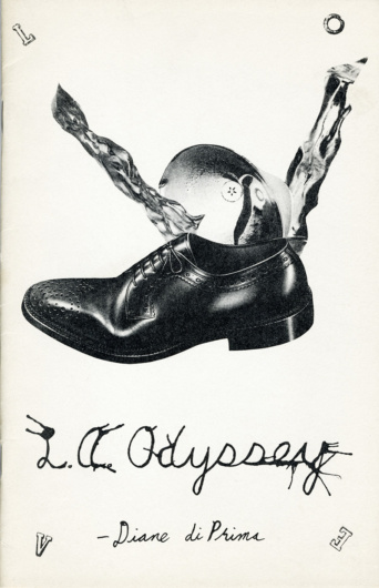 Diane di Prima, L.A. Odyssey (1969). Cover by George Herms.