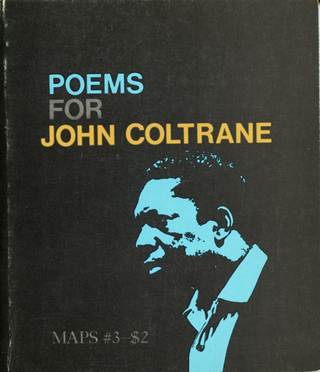 Maps 3 [1970]: Poems for John Coltrane. Cover by Roger Shimomura.