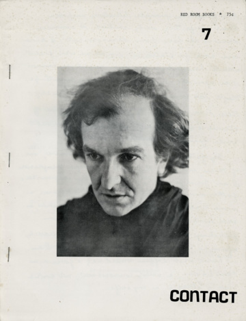 Contact 7 (April 1973). Cover photograph of John Weiners by Bockris-Wylie.