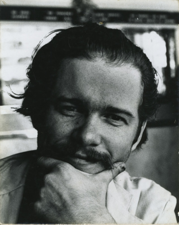 Ed Sanders at the Berkeley Poetry Conference, July 1965.