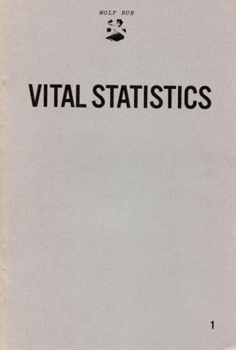 Vital Statistics 1 (Fall 1978).