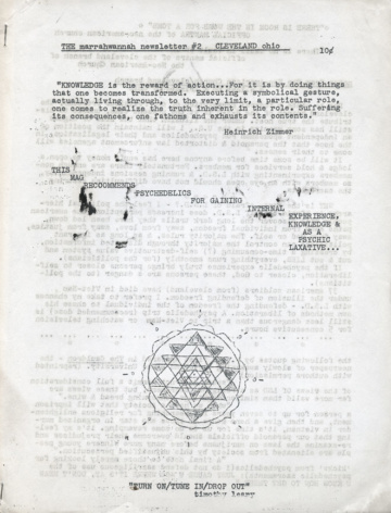 The Marrawannah Newsletter 2 (1966).
