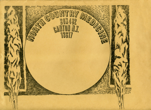 A North Country Medicine mailing envelope.